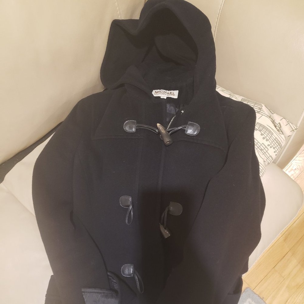 Short Like New Michael Kors black Wool jacket